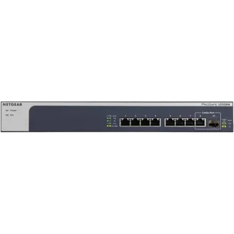 Netgear XS508M - Switch - 7 poorten