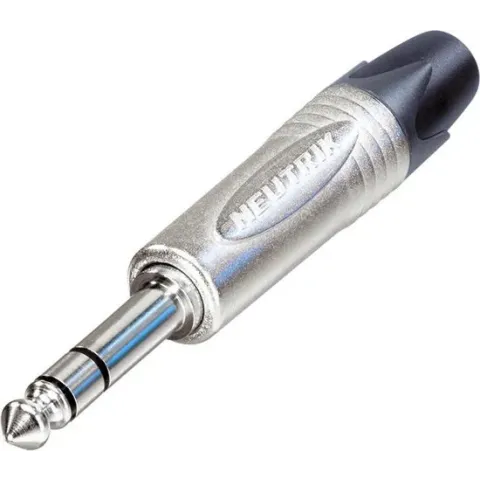 Neutrik NP3X 6,35mm Jack (m) connector - metaal - 3-polig / stereo