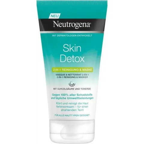 Neutrogena 2in1 Reiniging en Masker Detox 150 ml