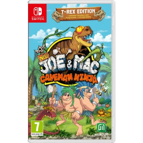 New Joe & Mac: Caveman Ninja: T-Rex Edition - Switch