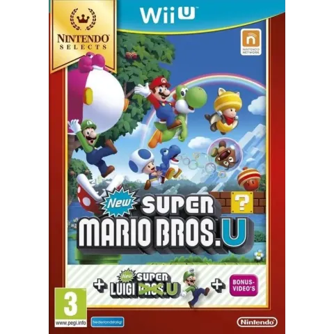 New Super Mario Bros. U with New Super Luigi U (Wii U)