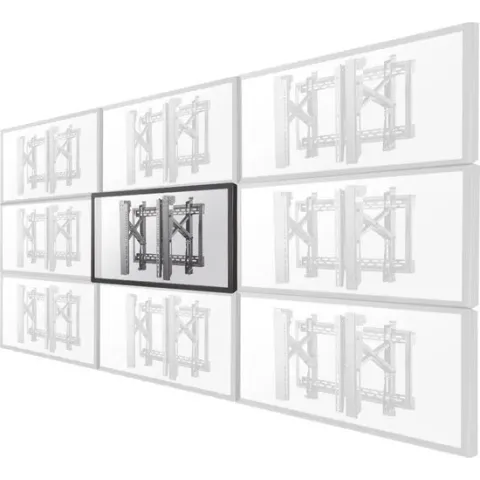 NewStar Flat Screen Wall Mount for video walls (pop-out / stretchable/ portrait& landscape mode)