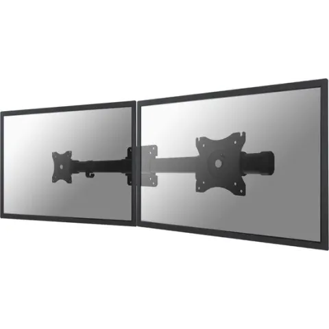 NewStar FPMA-CB100BLACK - crossbar geschikt voor 2 monitoren t/m 27 inch - zwart