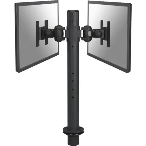 NewStar FPMA-D050D - Draaibare monitorarm - Geschikt voor 2 schermen van 10 t/m 30 inch - Zwart