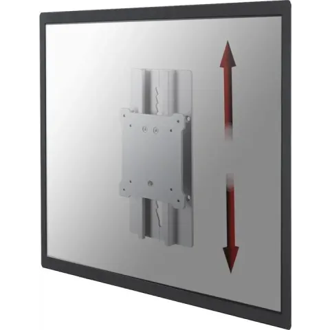 NewStar FPMA-LIFT100 - Hoogteverstelbare monitor adapter - geschikt voor monitoren t/m 30 inch - zilver