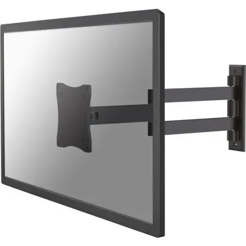 NewStar FPMA-W830BLACK - Draaibare muurbeugel - Geschikt voor tv's van 10 t/m 27 inch - Zwart