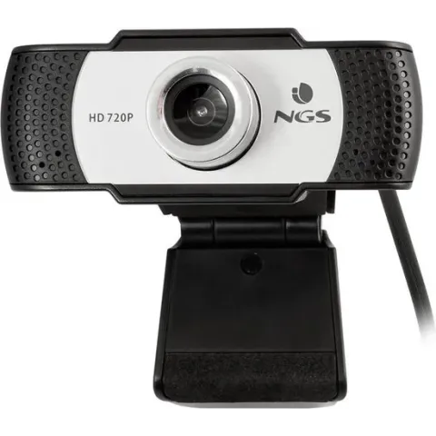NGS XpressCam720 webcam 1280 x 720 Pixels USB 2.0 Zwart, Grijs, Zilver