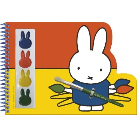 Nijntje verfboek incl. kwast en verf