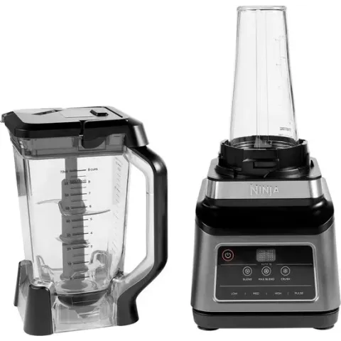 Ninja 2-in-1-Blender [BN750EU] Krachtige 1200 Watt Motor - 2.1 Liter - Auto - IQ