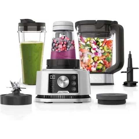 Ninja Foodi CB350EU - Power Nutri 3-in-1 Blender - Blender-to-go - Food processor - 1200 Watt - Auto-iQ