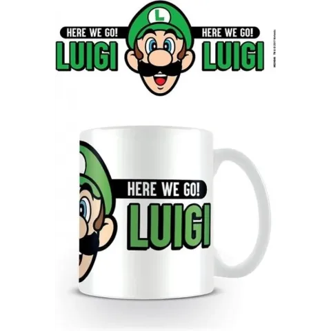 Nintendo - Super Mario - Here We Go Luigi - mok 315 ml