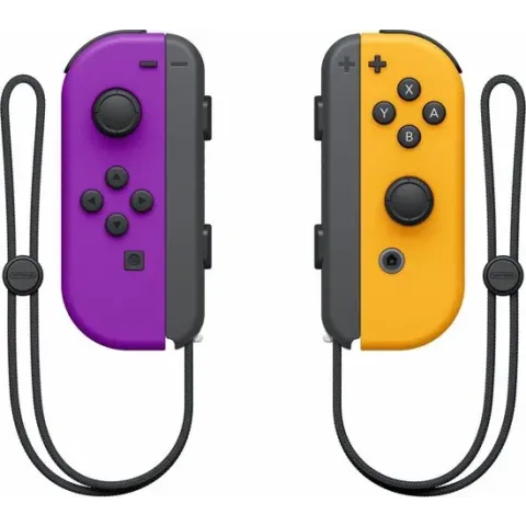 Nintendo Switch Joy-Con Controller paar - Neon Lila en Neon Oranje
