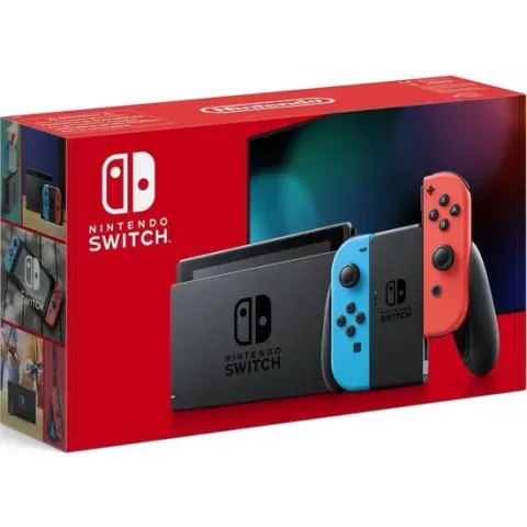 Nintendo Switch Rood /Blauw - Verbeterde accuduur - nieuw model