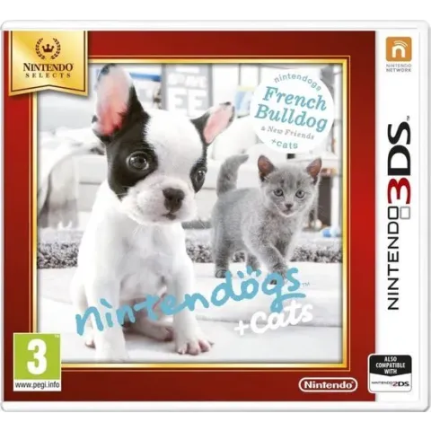 [Nintendo 3DS] Nintendogs + Cats French Bulldog Nintendo