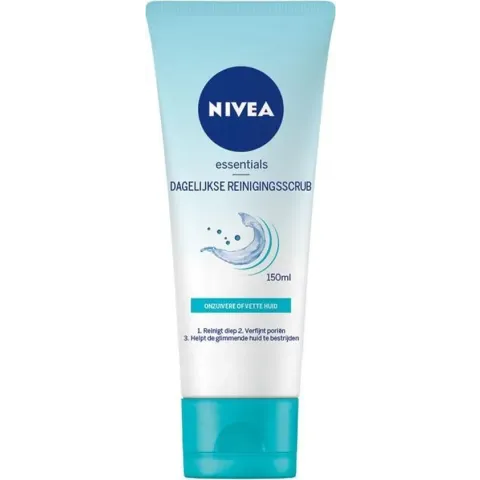 NIVEA Essentials Dagelijkse Reiniging - 150 ml - Reinigingsscrub