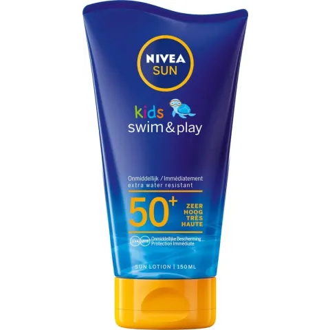 NIVEA SUN Kids Swim & Play Zonnemelk SPF 50+ - 150 ml