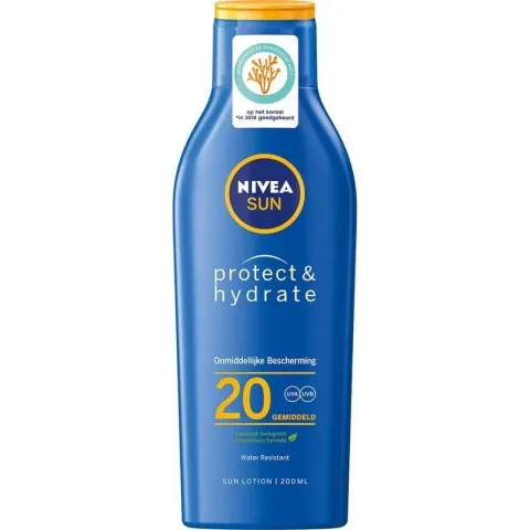 NIVEA SUN Protect & Hydrate Zonnemelk SPF 20 - 200 ml