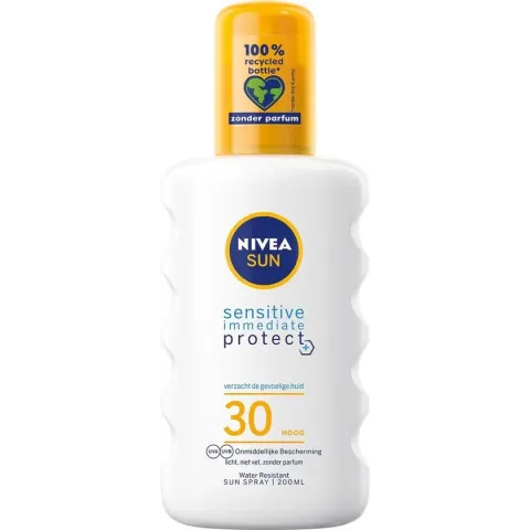 NIVEA SUN Sensitive Immediate Protect Zonnespray SPF 30 - 200 ml
