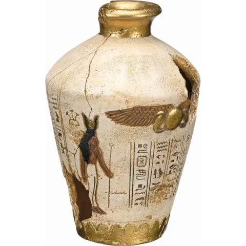 Nobby aqua deco egyptische kruik - 12 x 12 x 17,5 cm