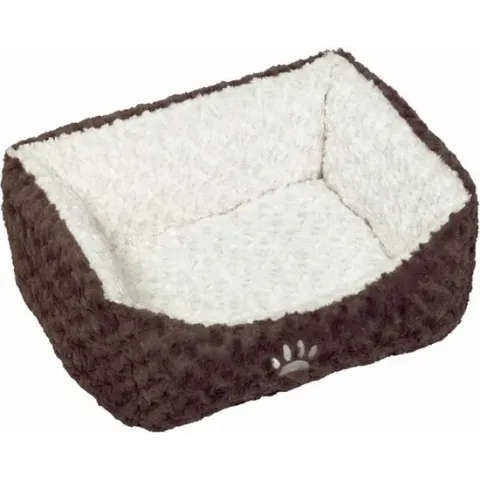 Nobby comfortbed neiku bruin - 75 x 60 x 23 cm