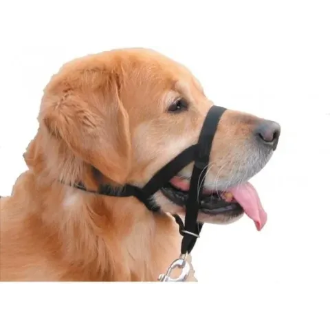 Nobby Easy Leader - Hond - Anti trekhalsband - Nr. 4 - Zwart