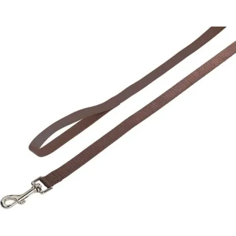 Nobby lijn classic bruin 2 x 120 cm - 1 ST