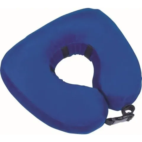 Nobby - Opblaasbare beschermkraag - blauw - klein - halsomtrek tussen 23,5 en 28 cm
