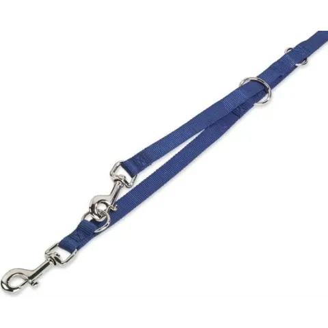 Nobby trainingslijn, classic verstelbaar blauw 1,5 x 200 cm - 1 st