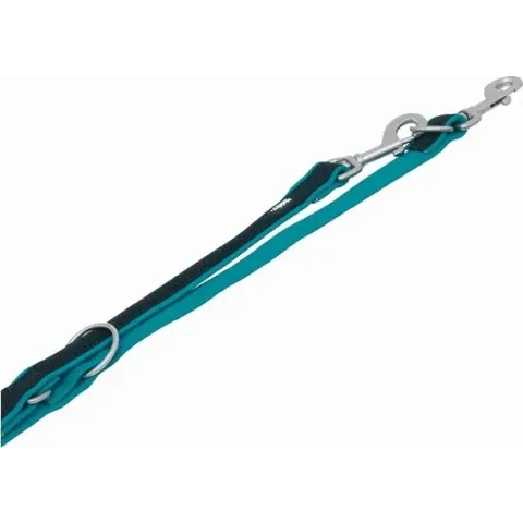 Nobby trainingslijn mesh preno turquoise - 200 x 2,5 cm