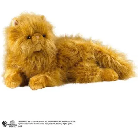 Noble Collection Knuffel Harry Potter - Crookshanks 43 Cm Oranje