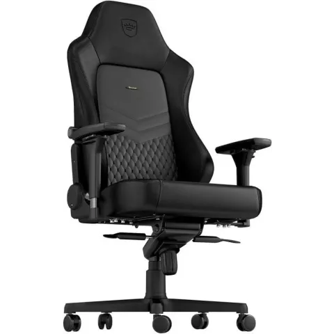 Noblechairs Hero Real leather gamestoel zwart