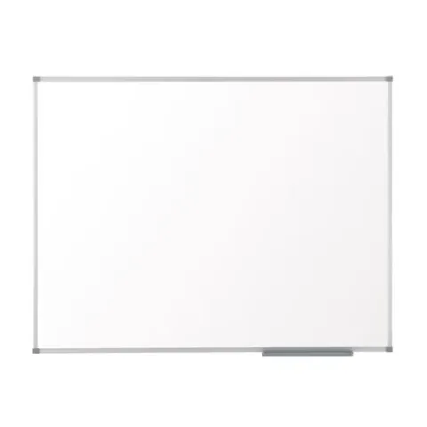 Nobo Basic Magnetisch Whiteboard/Magneetbord Met Aluminium Lijst  - 90x60cm