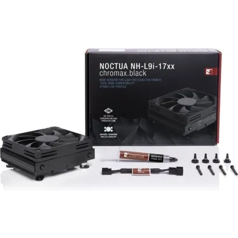 Noctua NH-L9i-17xx chromax.black - Koeler voor processor