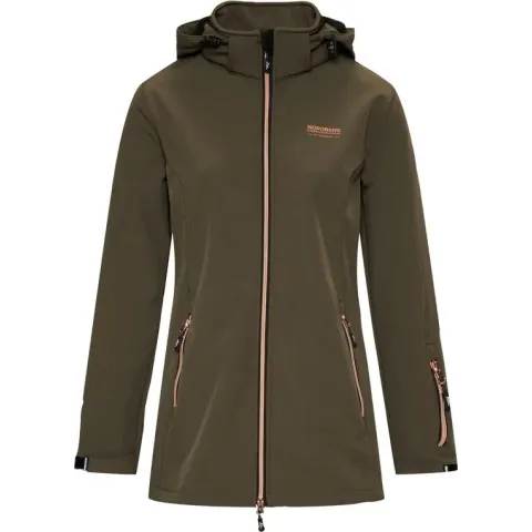 Nord Berg Dames Softshelljas Irene Army M
