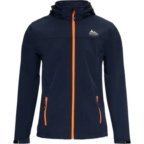 Nordberg Mats - Softshell Outdoor Zomerjas Heren - Navy/Donkerblauw Melange - Maat XL