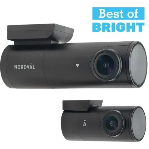 Nordväl DC102 2CH Dashcam 2K + GPS + WiFi + 32GB
