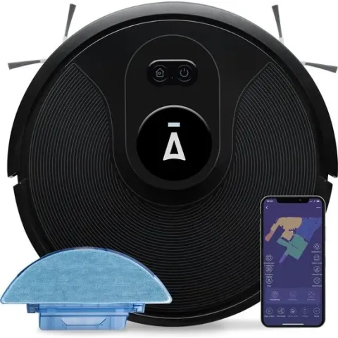 Nordväl HC103 Robotstofzuiger met LiDAR laser +  WiFi + dweilfunctie