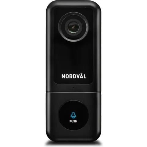 Nordväl SH105 Slimme Video Deurbel met 2K Camera + WiFi + 32GB SD kaart