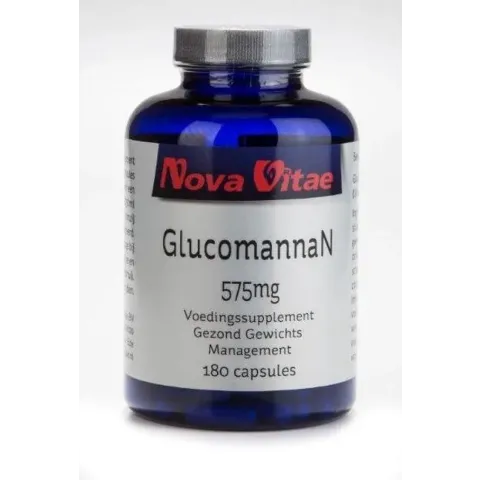 Nova Vitae GlucomannaN (Konjac) 180 capsules - Voedingssupplement