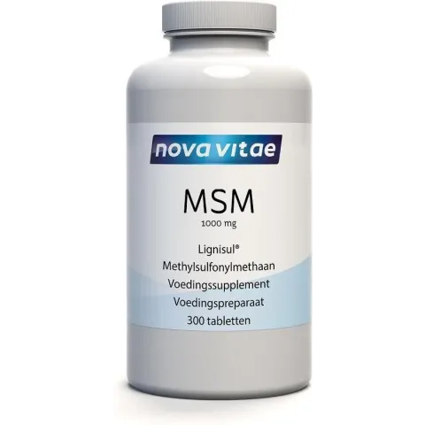 Nova Vitae - MSM - 1000 mg - 300 tabletten