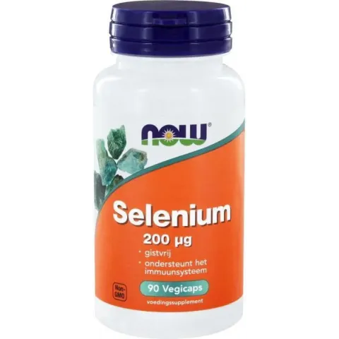 Now Foods - Selenium / Seleen - behoudt van normale nagels en haar - 90 Vegicaps