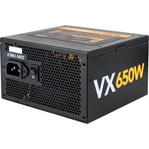 NOX Urano VX Bronze Edition 650W ATX Zwart, Oranje power supply unit
