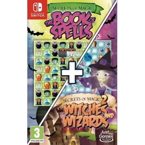 NSW Secrets of Magic: The Book of Spells + Secrets of Magic 2: Witches and Wizards