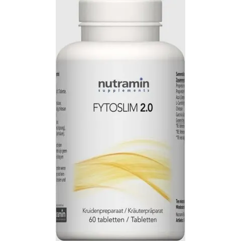 NUTRAMIN FYTOSLIM 2.0 - 60 tabletten - Voedingssupplement