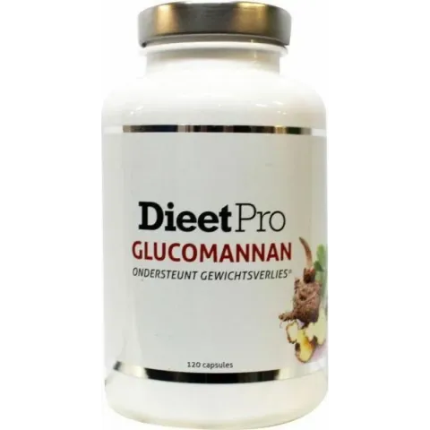 Nutri-Dynamics - Glucomannan - Voedingssupplementen -  120 capsules