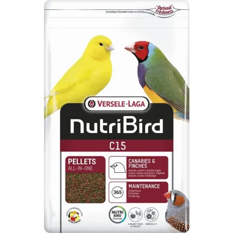 Nutribird C15 Exoten&Kanarie Onderhoudsvoer 3 kg