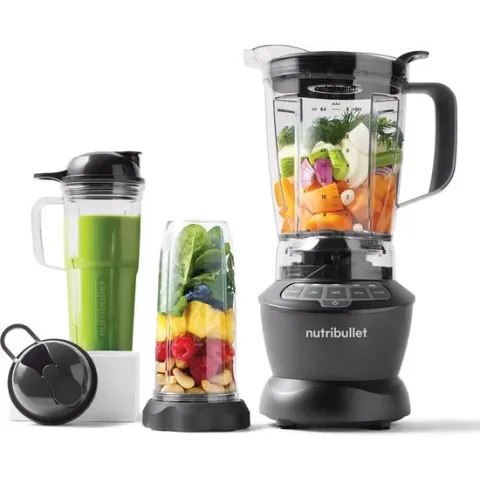 Nutribullet Combo - 11-delig - 1200 Watt - Power Blender - Donker Grijs