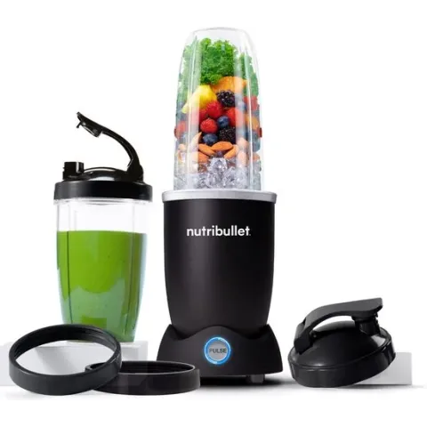 nutribullet Pro+ Pulse Blender - inclusief To-Go Bekers - 1200 Watt - Zwart