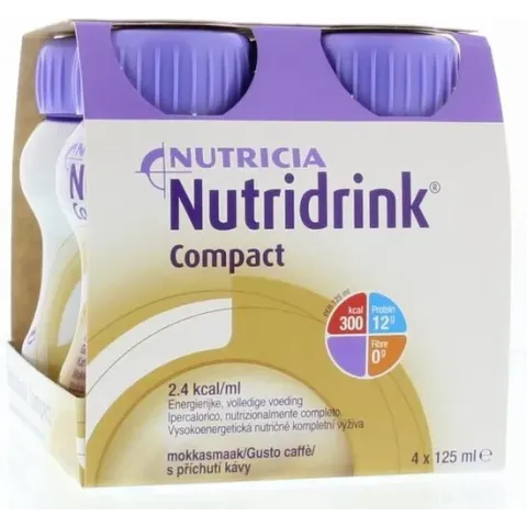 Nutridrink Compact mokka - 4 x125 ml