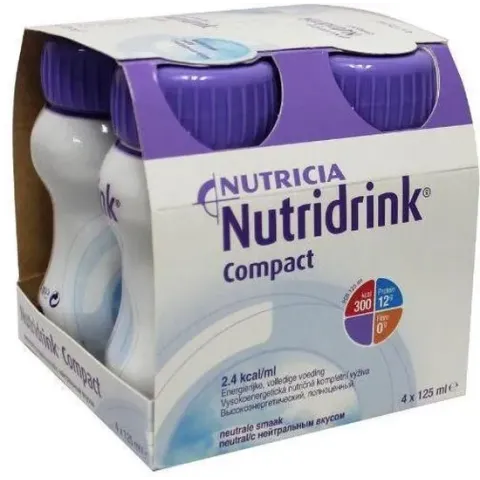 Nutridrink Compact neutraal - 4 x 125 ml